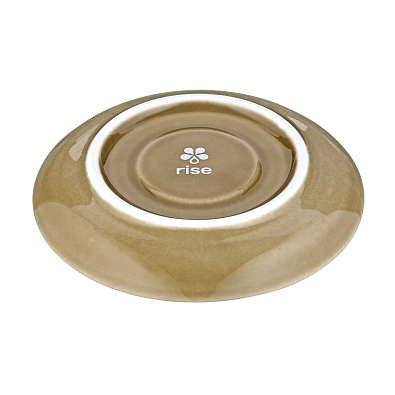 RISE BASE блюдце 145 мм золотисто-коричневое